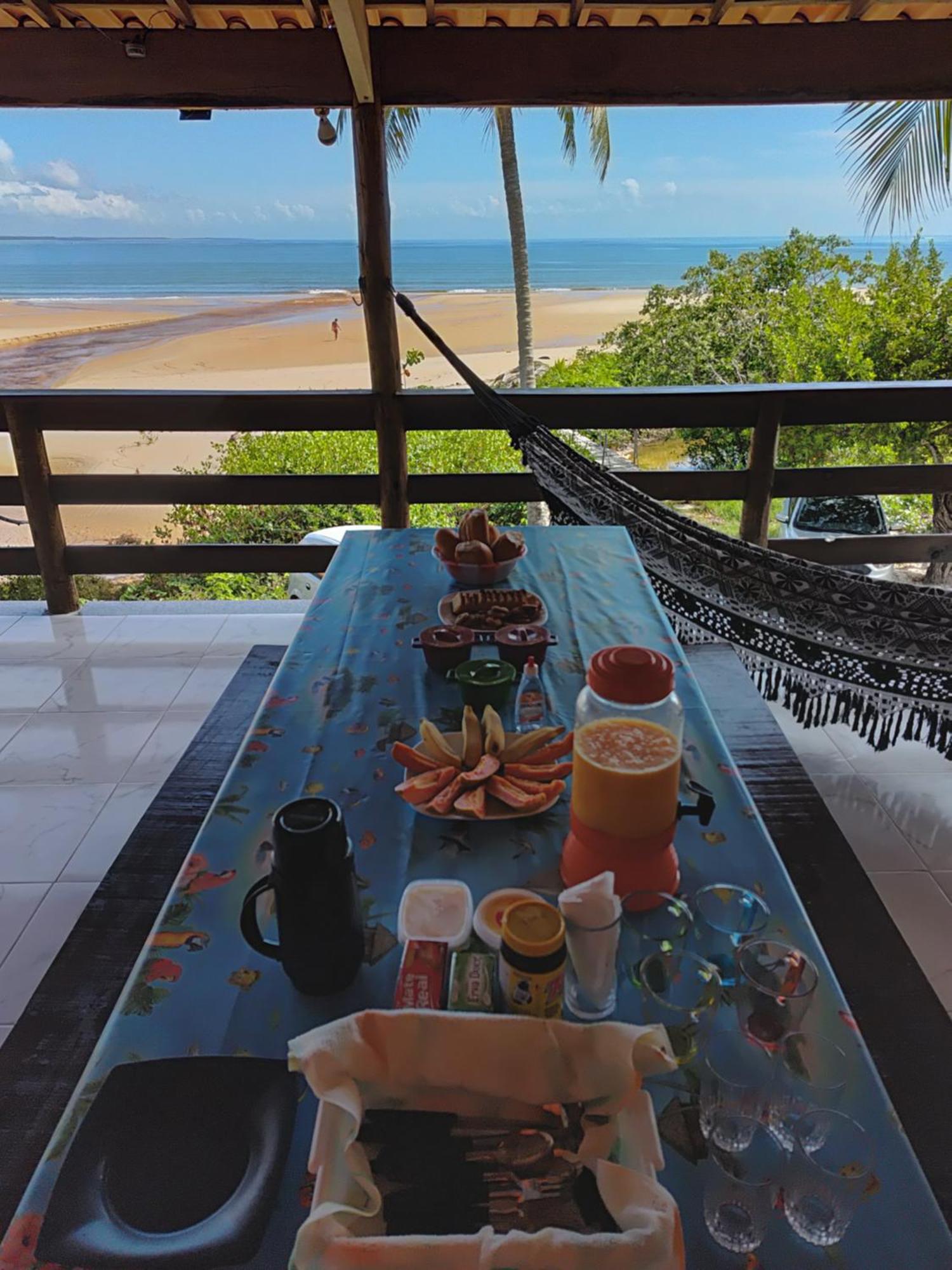 Paraiso Beach Hostel E Pousada Санта-Крус-Кабралія Екстер'єр фото