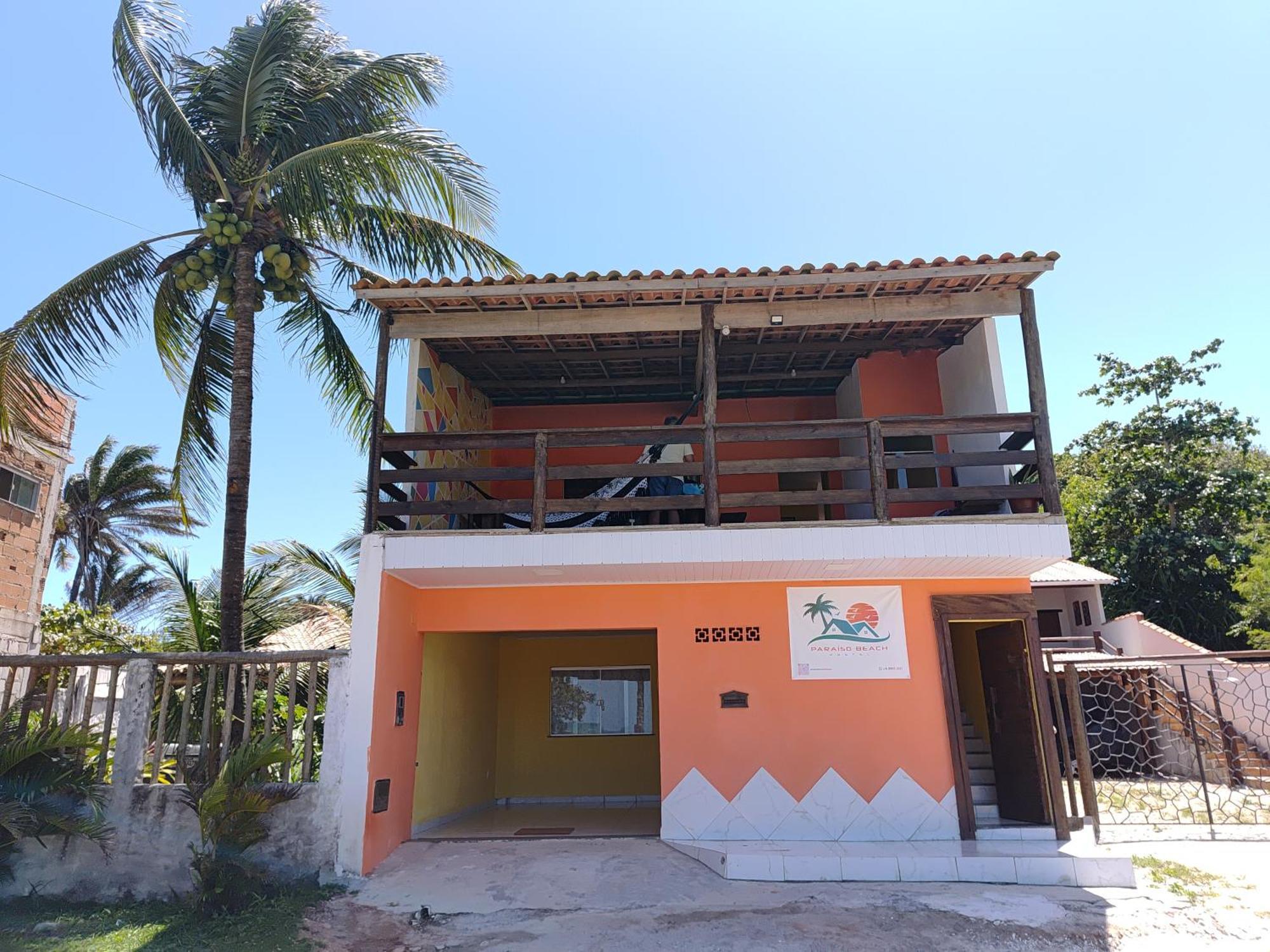 Paraiso Beach Hostel E Pousada Санта-Крус-Кабралія Екстер'єр фото